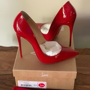 Louboutin Limited Edition Flamenco Red So Kate 120